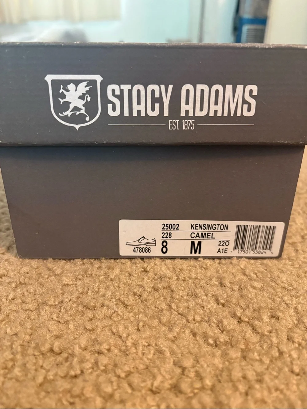 Stacy Adams Men's Kensington Camel Shoes